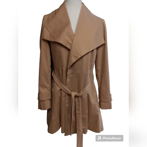 ASOS Skater Trench Coat Size 0 - Picture 1 of 8